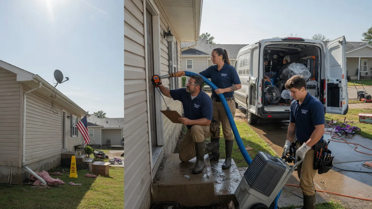 Ceiling Water Damage Restoration in Ferguson, IA near me